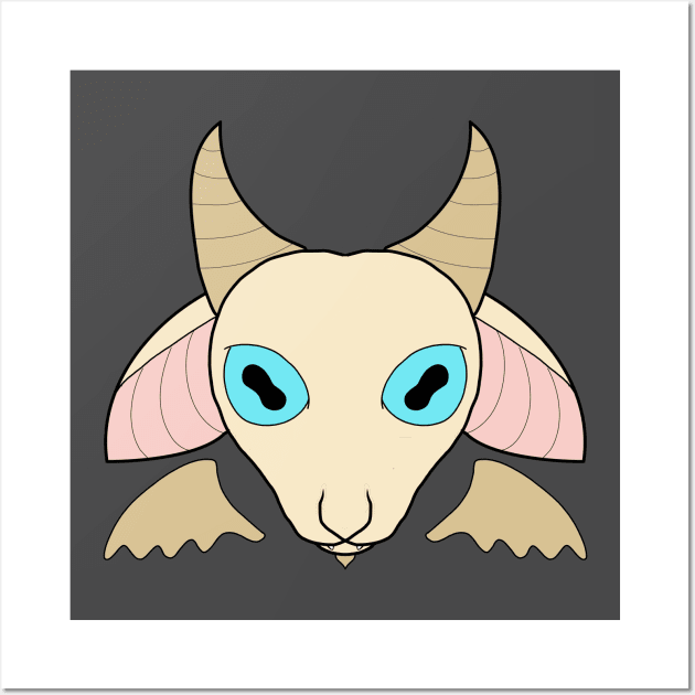 Blonde Jersey Devil Wall Art by Joyouscrook